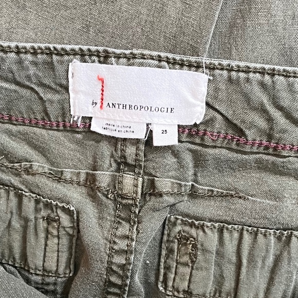 Anthropologie Embroidered pants - Picture 5 of 5